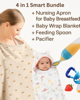 4 in 1 Special Bundle Wrap blanket + Nursing Apron